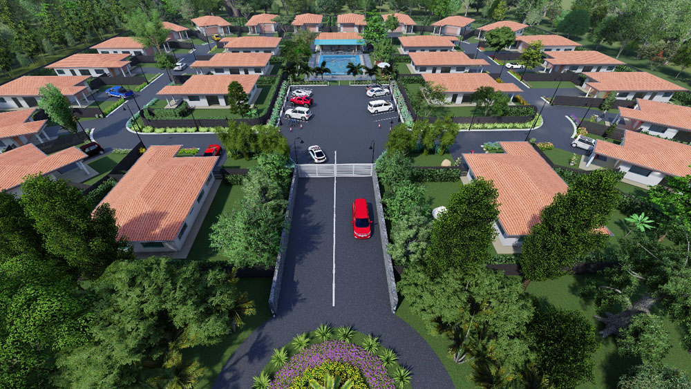 3D Visualisation of Housing Complex